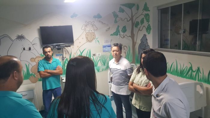 ENTREGA DA MACA DE PARTO PARA SANTA CASA DE PERDIZES